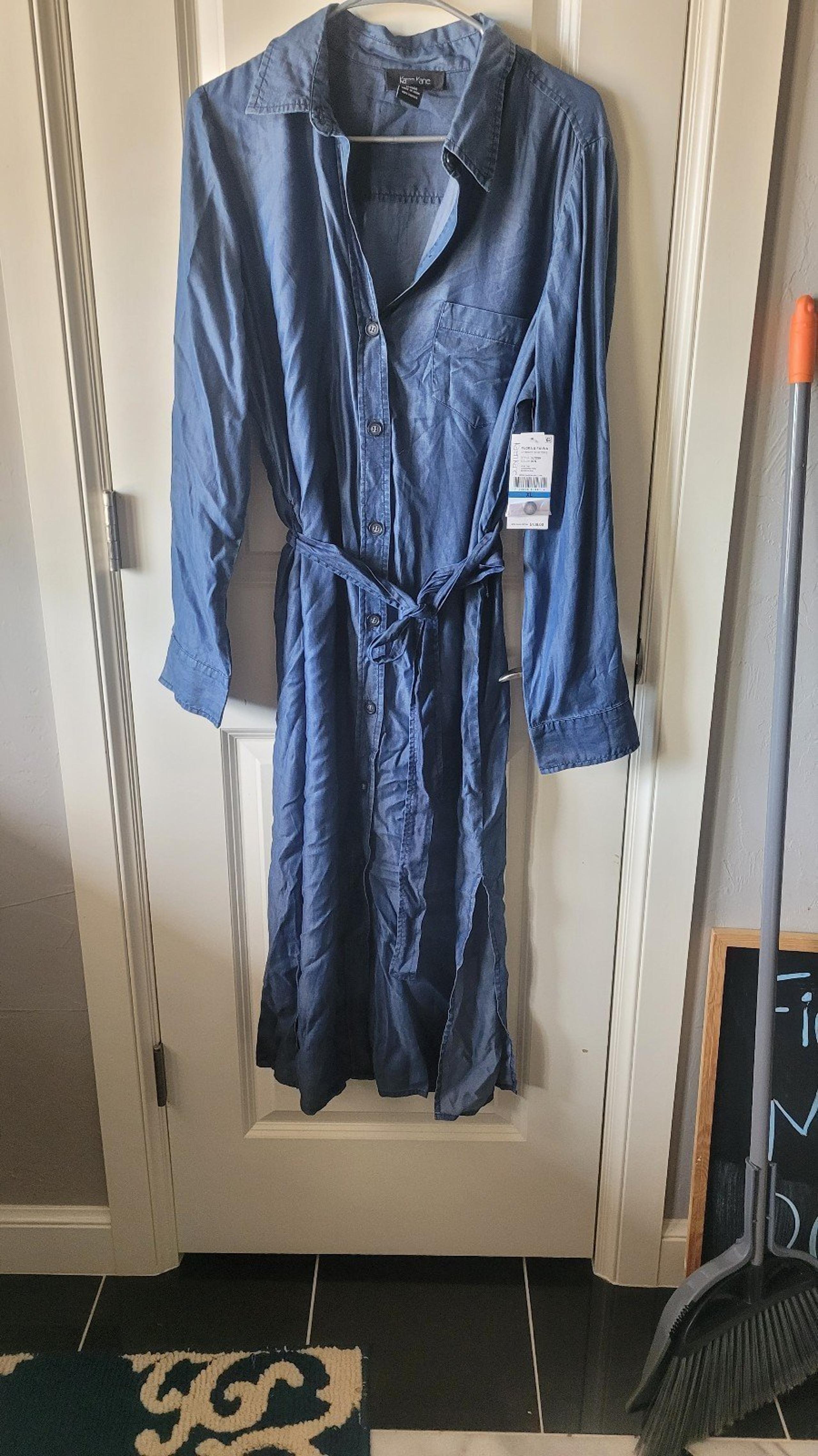 Karen Kane Jean dress xl