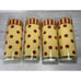 Gail Pittman Siena Tom Collins Highball Glass MCM Polka Dot Stripes SET OF 4