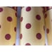 Gail Pittman Siena Tom Collins Highball Glass MCM Polka Dot Stripes SET OF 4