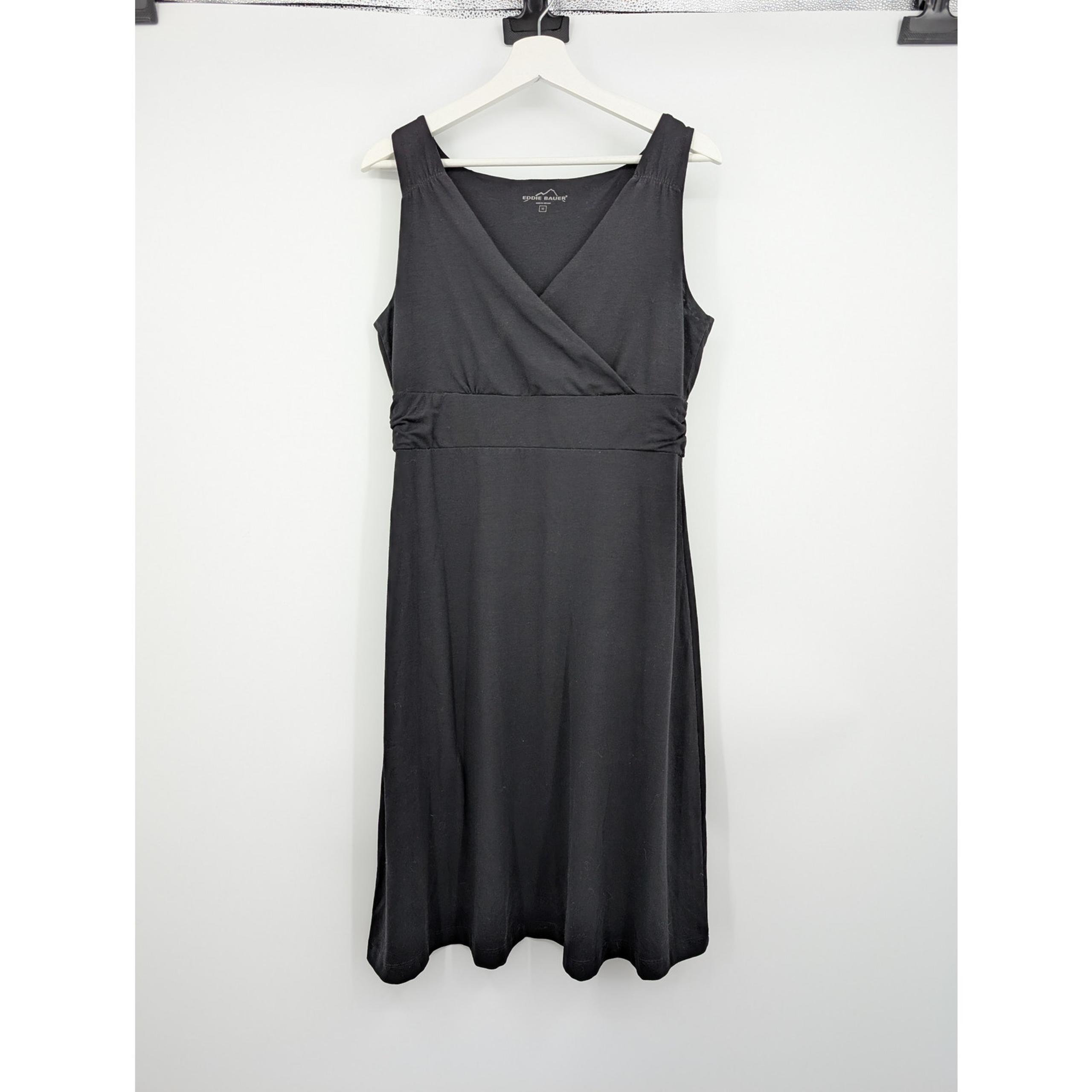 Eddie Bauer Black Women's Medium Babydoll Office Career