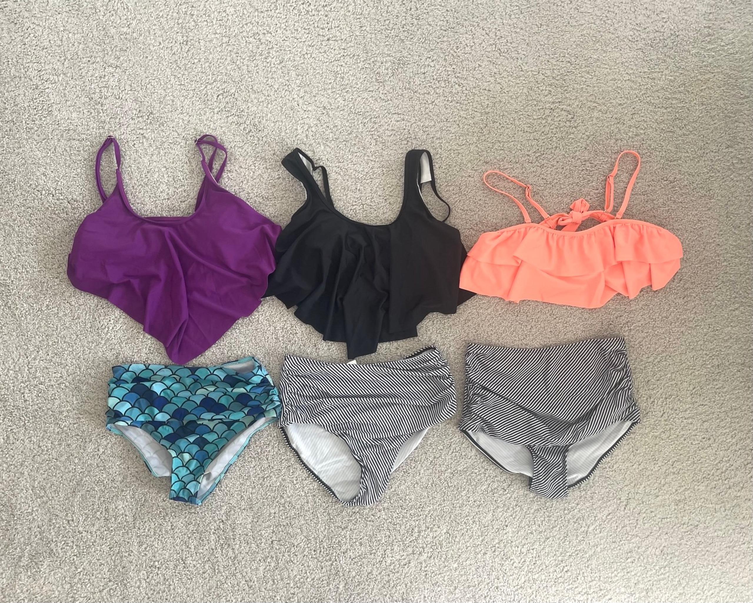 Women’s bikini swim suit lot of 3 size medium