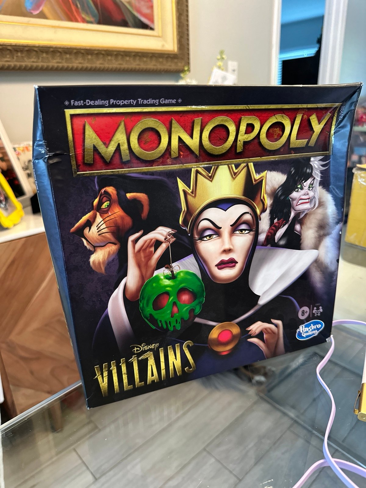 Disney Villains Monopoly Board Game by Hasbro HSBF0091