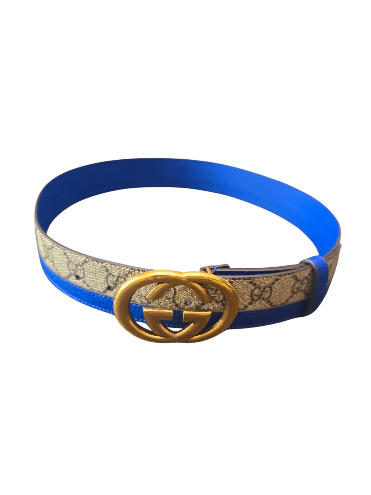 Gucci GG Supreme Belt with Double G Buckle