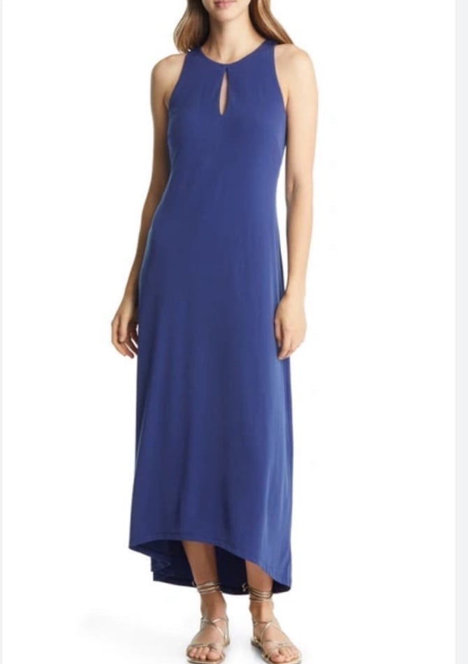 Tommy Bahama 188 Jasmina High low Maxi Dress size L