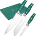 Linoroso 3 Pieces Kitchen Knife Set with Premium Gift Box, Sharp German Steel