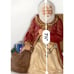 Vtg Kneeling Santa Praying Ceramic Statue Nativity Figure