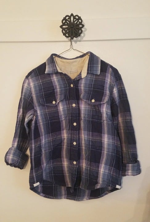 Outerknown Organic Cotton Flannel Blanket Shirt