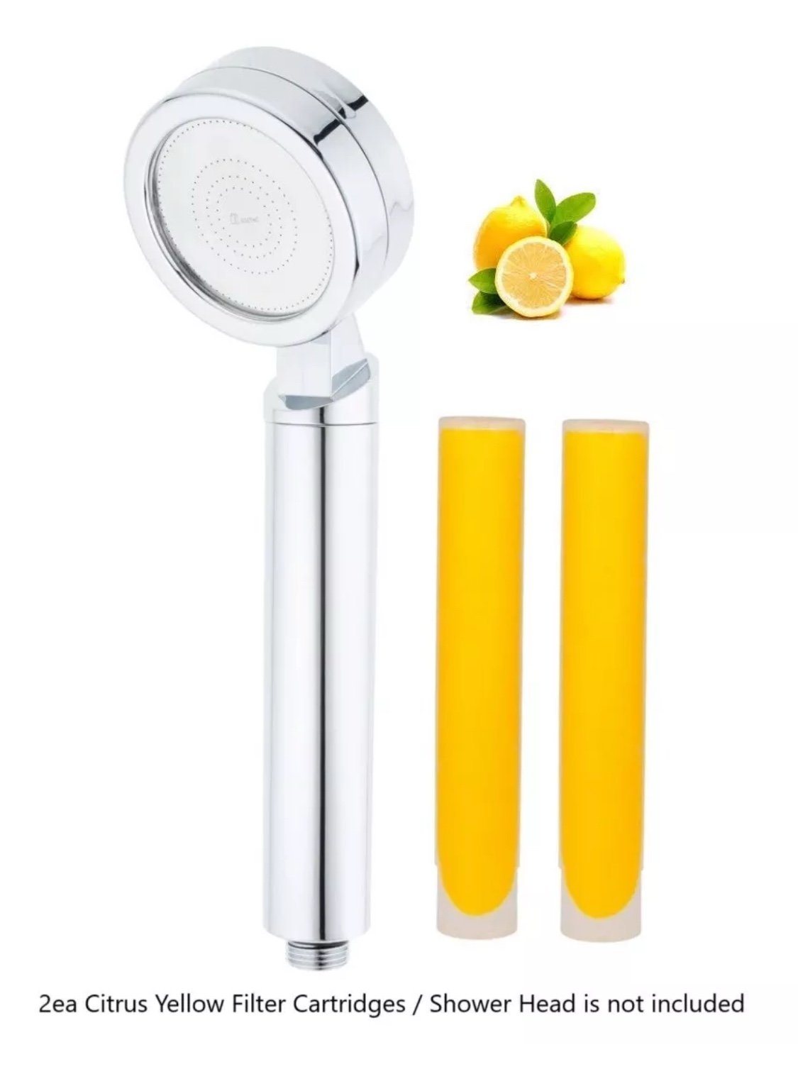 2 Vitamin C Cartridge Refills-Assorted for Aroma Sense Handheld Shower Head