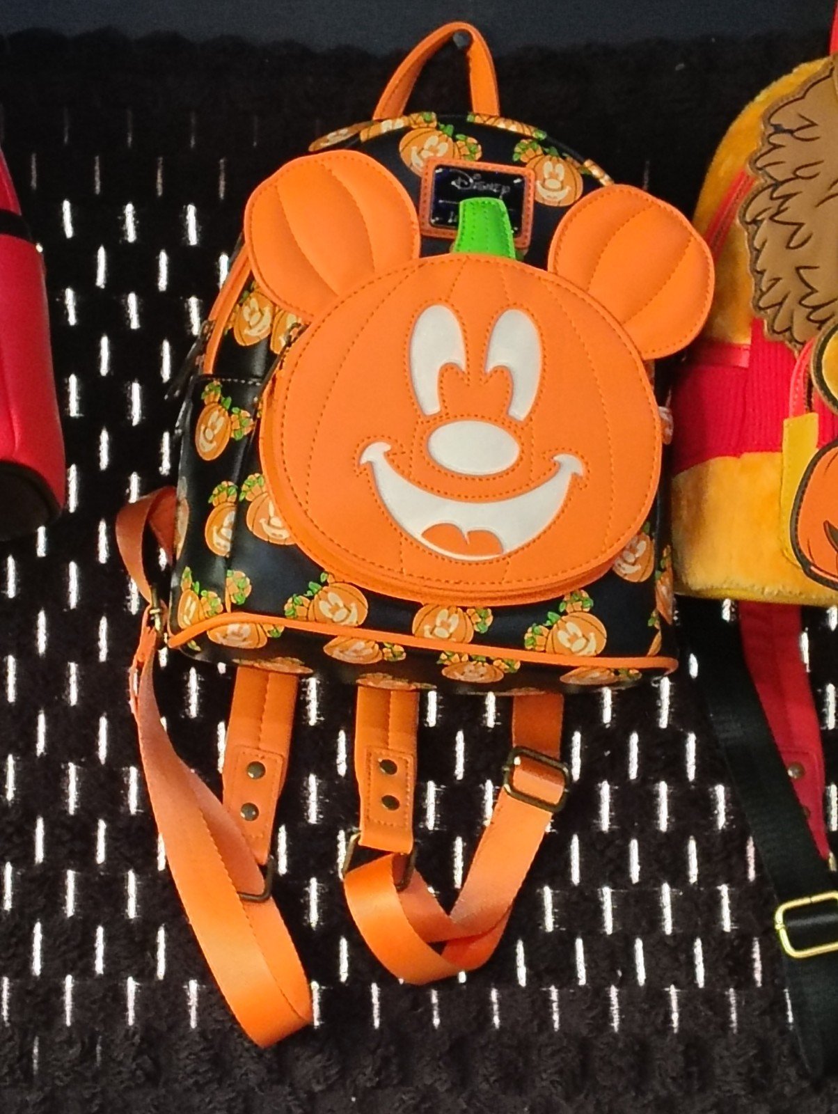 Mickey Mouse Pumpkin Loungefly Backpack