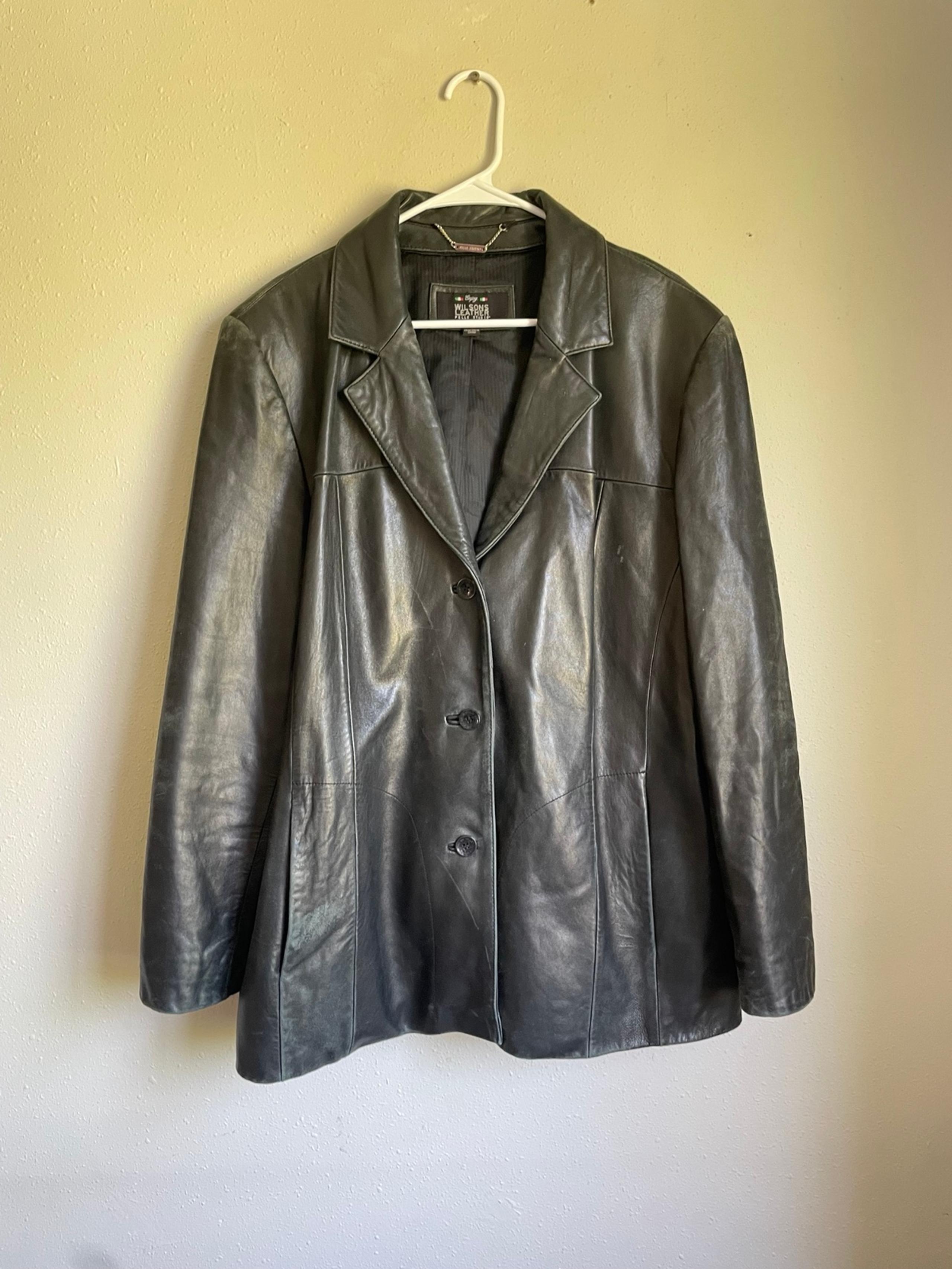 Wilson’s leather pelle studio leather jacket