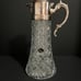 Vintsge Godinger Crystal & Silverplate 14 Wine/Water Pitcher W/ Cold Insert