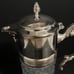 Vintsge Godinger Crystal & Silverplate 14 Wine/Water Pitcher W/ Cold Insert