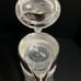 Vintsge Godinger Crystal & Silverplate 14 Wine/Water Pitcher W/ Cold Insert