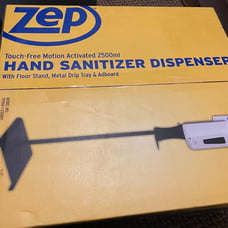 Zep Hand Sanitizer Dispenser With Floor Stand
