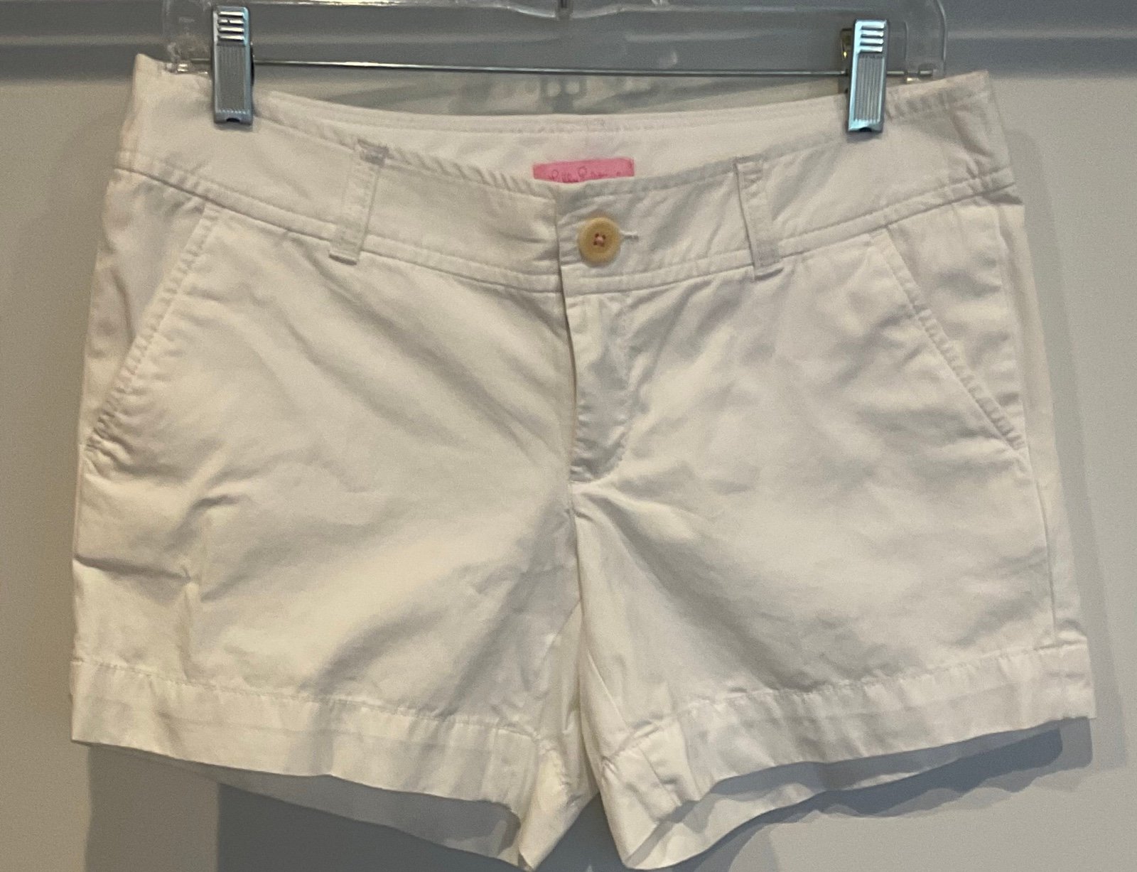 Genuine Lilly Pulitzer white chino breaker shorts