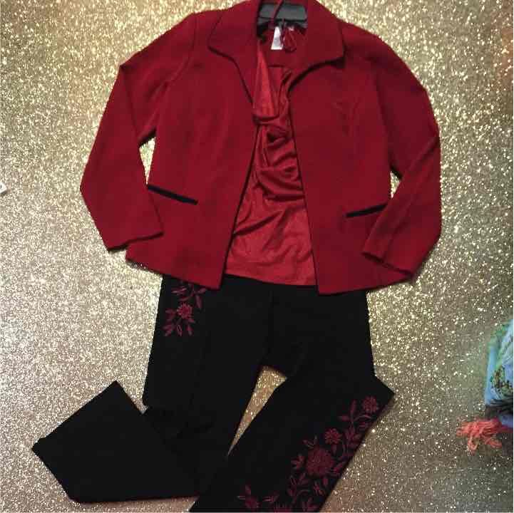 Black and red suit bundle