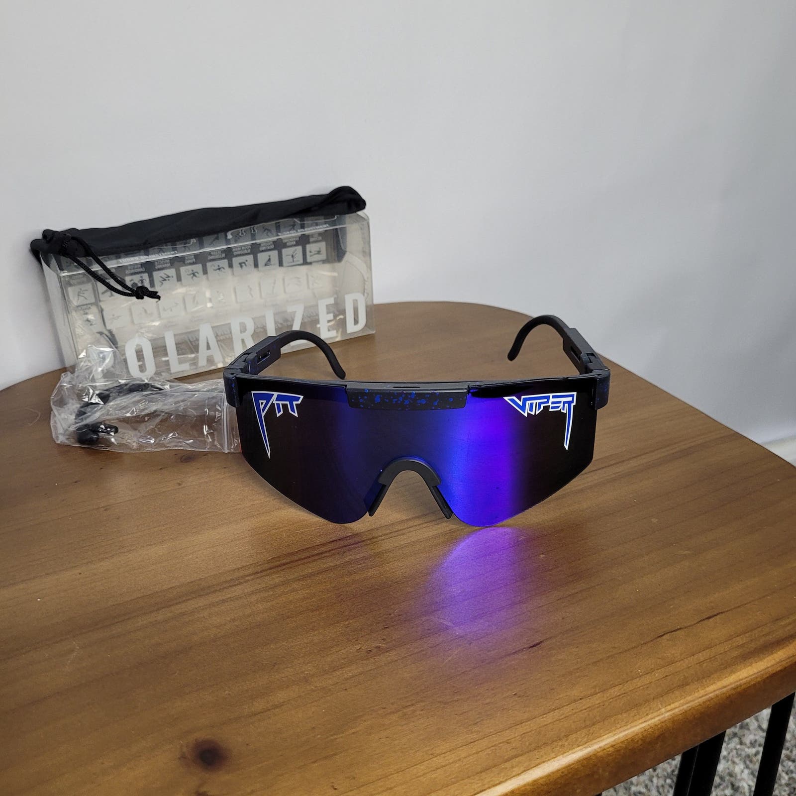 hyaa Sunglasses Polarized Glasses Outdoor Sports Riding UV400 Coated TR90 Frame