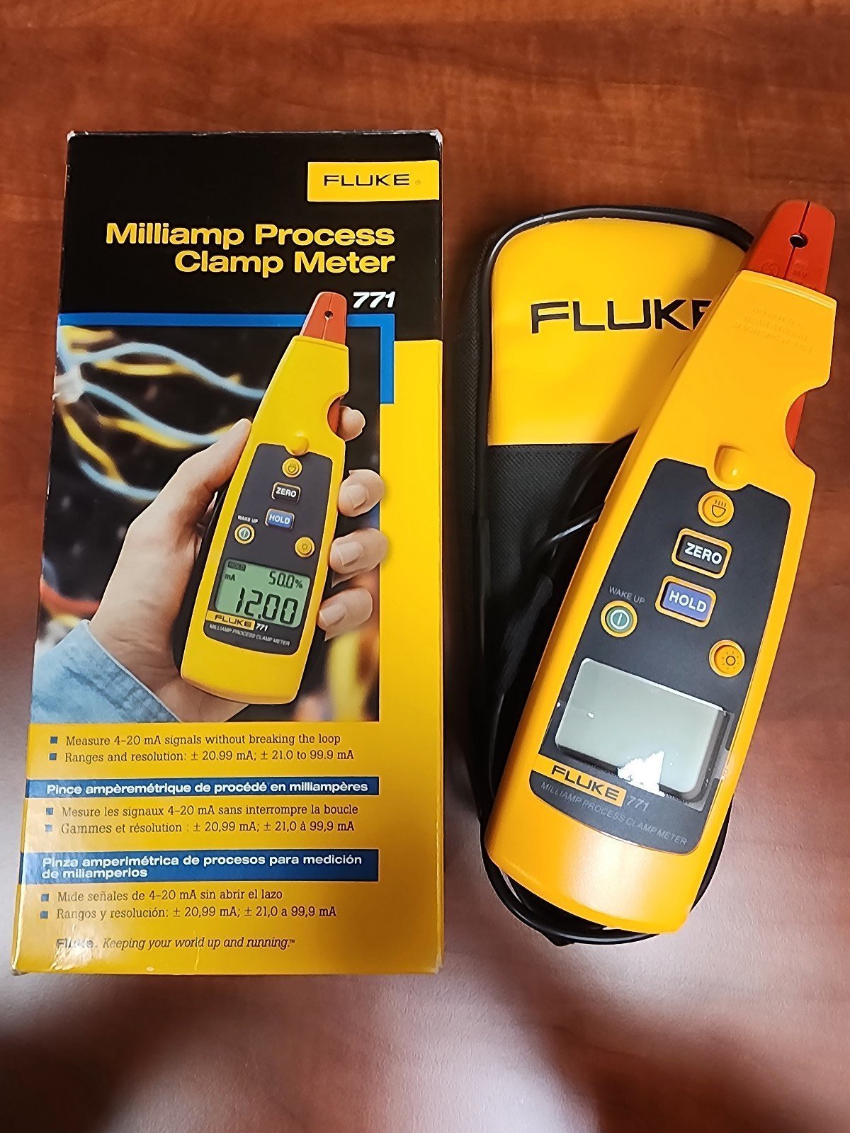 Fluke 771 Milliamp Process Clamp Meter