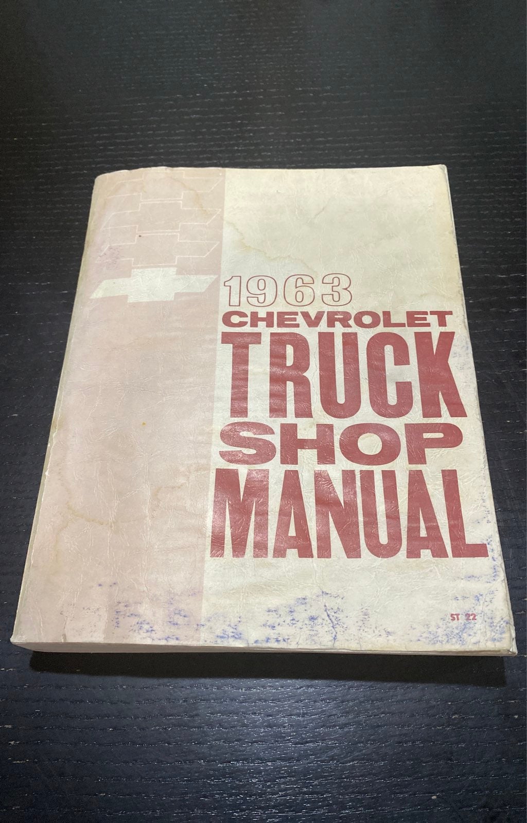 Rare 1963 Chevy Truck Shop Manual