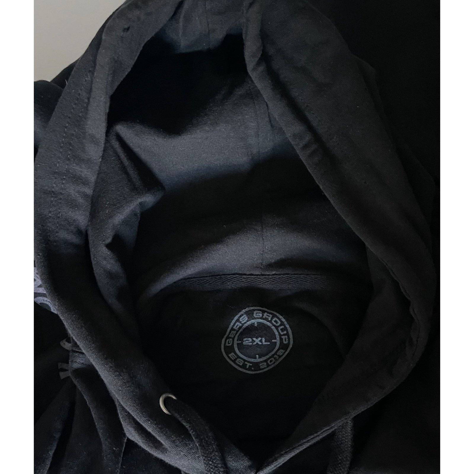 GBRS GROUP Terrible Night Mens Graphic Print Hoodie - detail