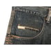 School Of Hard Knocks Patchwork Jeans 90s Pants Baggy Skater Hip Hop 34x36