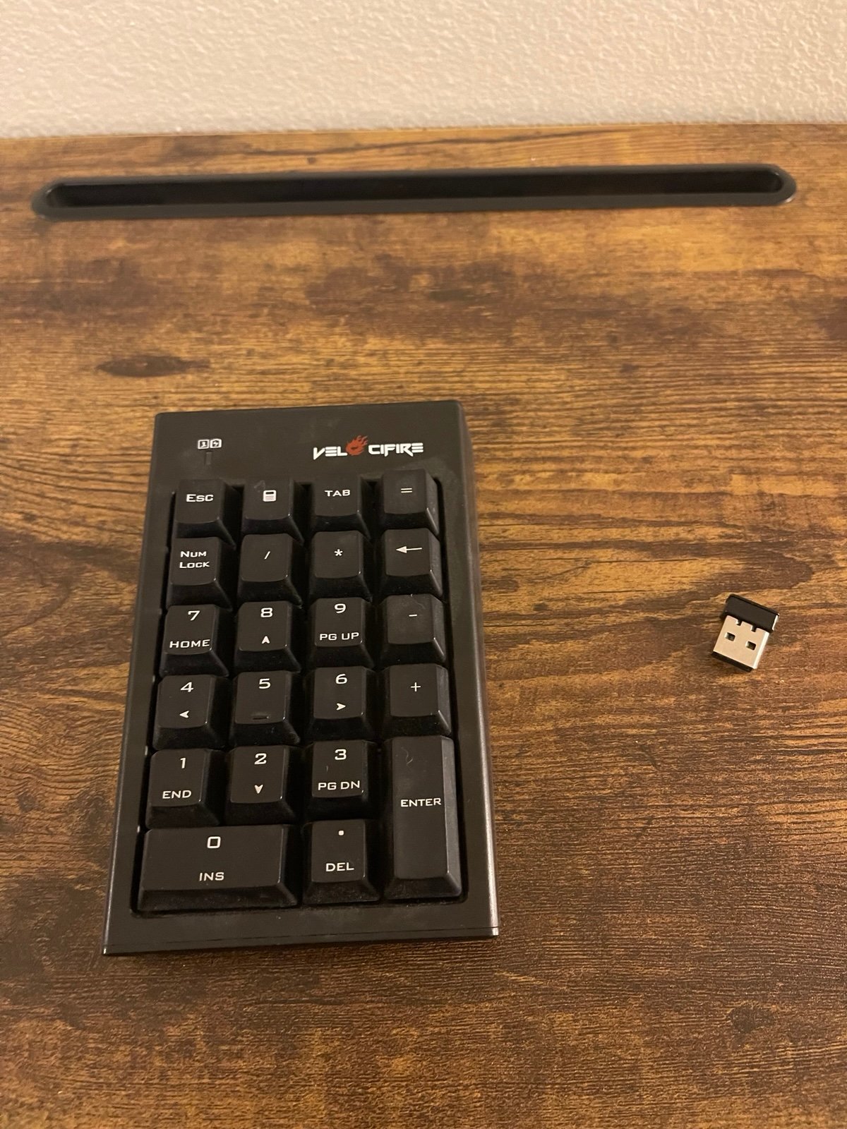 Velocifire NK01 2.4G Wireless Numeric Keypad – Compact & Portable