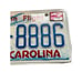 Expired 2015 NC North Carolina License Plate Tag AFF-8886 Triple 8