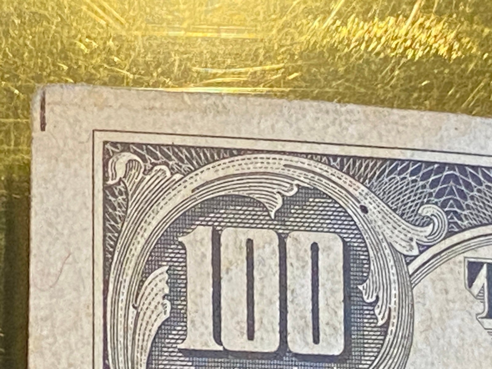RARE 1934 100 dollar early serial number