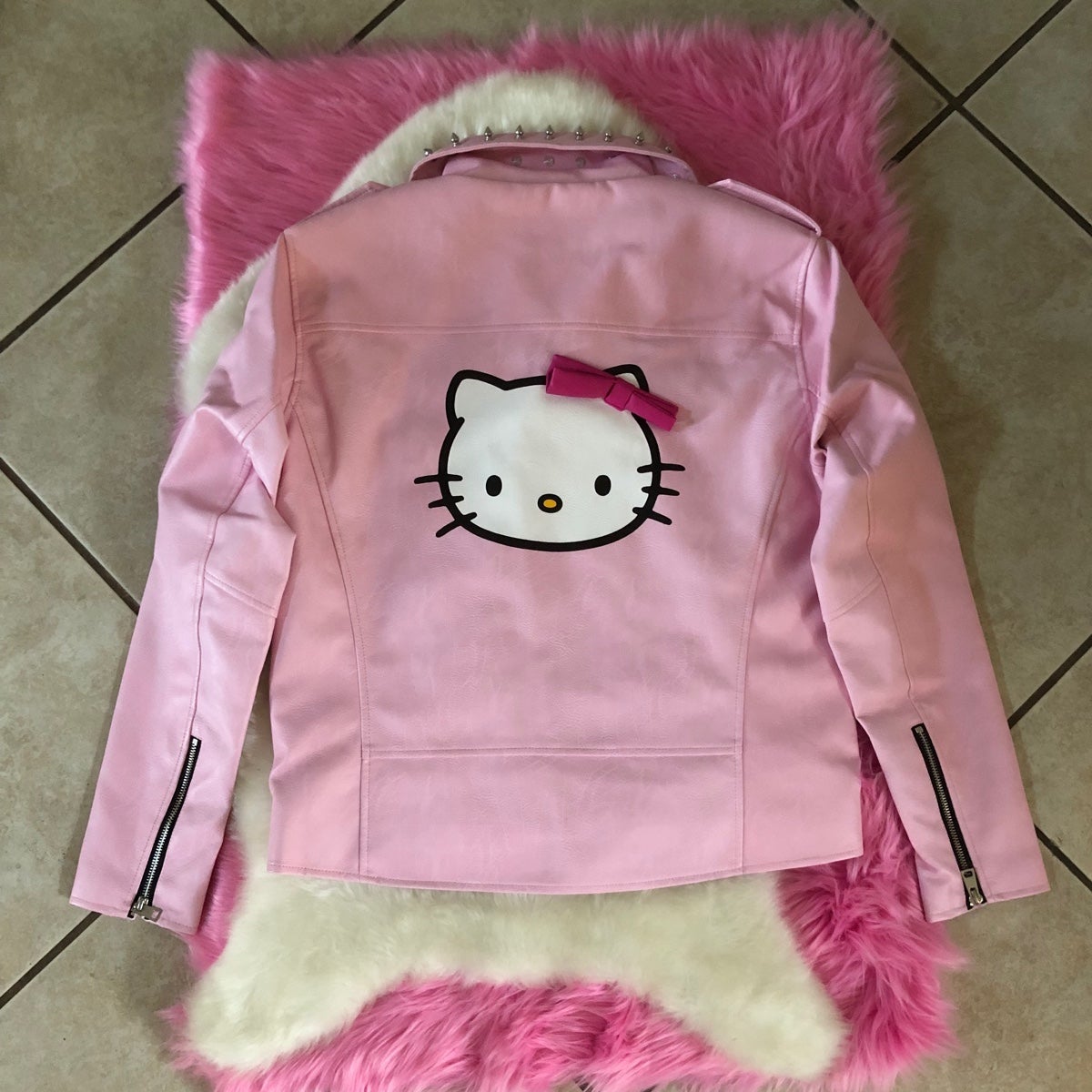 Hello Kitty Faux Leather Jacket