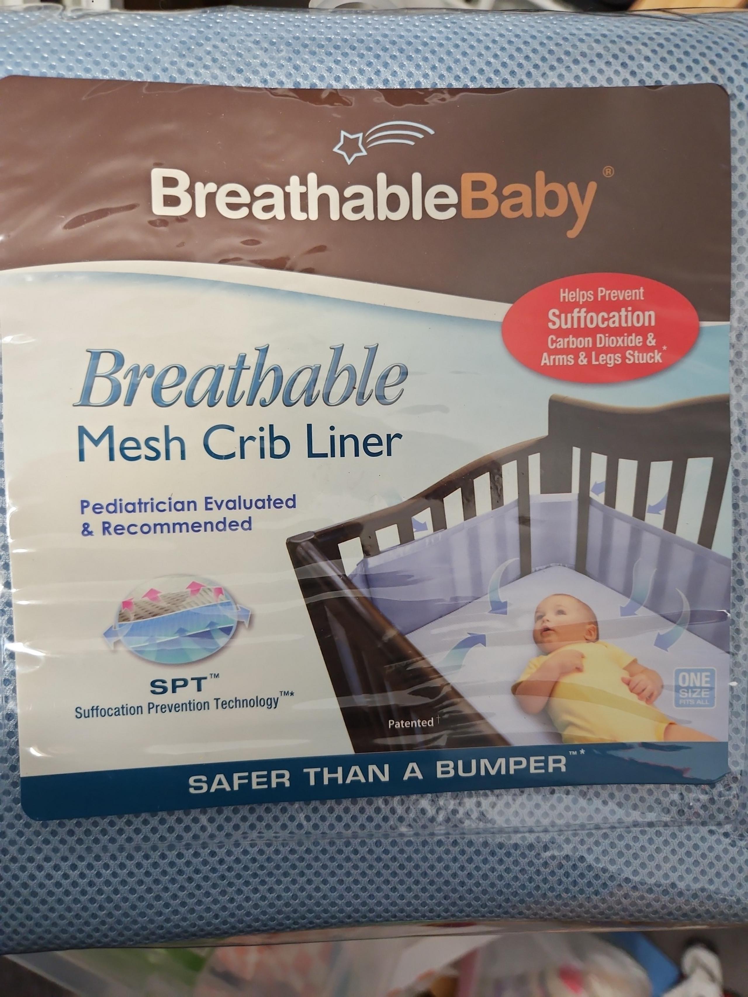 Breathable Baby Mesh Crib Liner