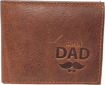MRDP Super Dad RFID Blocking Real Leather...