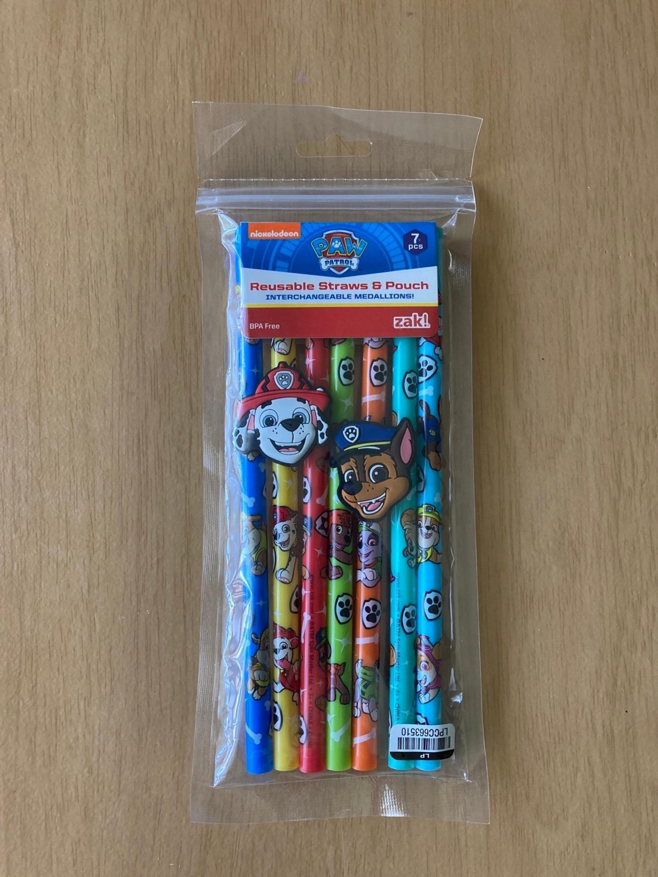 ZAK! Designs - 7 pack of reusable straws