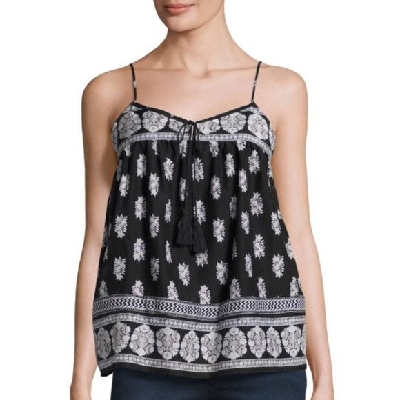 Joie Chatham Bandana Print Tank Top Size M