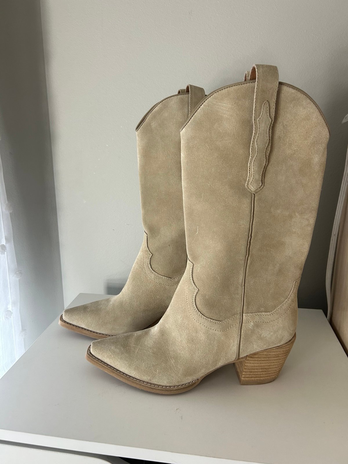 Jeffrey Campbell Suede Western Boot