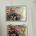 Ty law & Antowain smith goal post relic cards lot