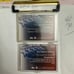 Ty law & Antowain smith goal post relic cards lot