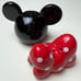 Minnie Mouse Mickey Mouse Festival Ears Salt Pepper Shakers