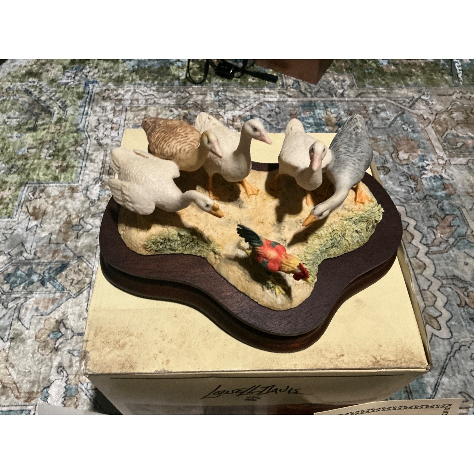 RARE Lowell Davis "When Three Foot's A Mile" Figurine Schmid Limited Edition AP