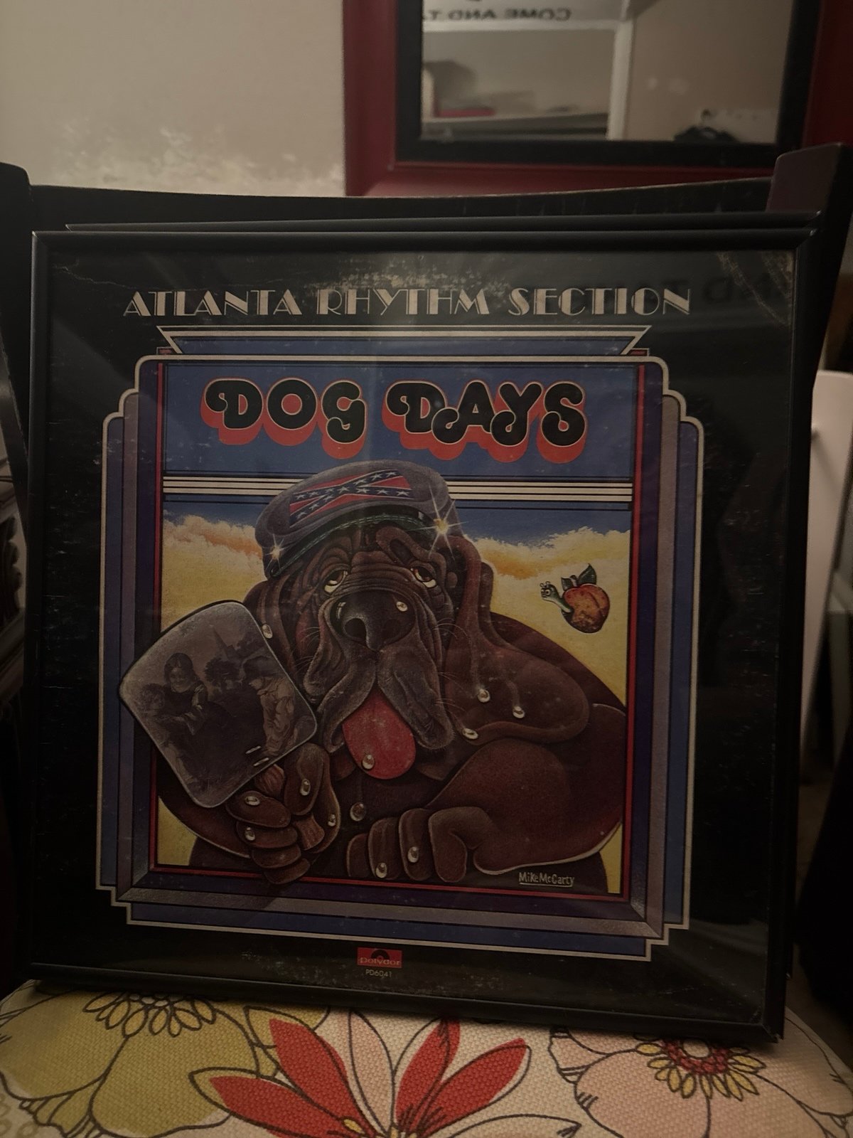 Atlanta Rythum Section Dog days wall art framed