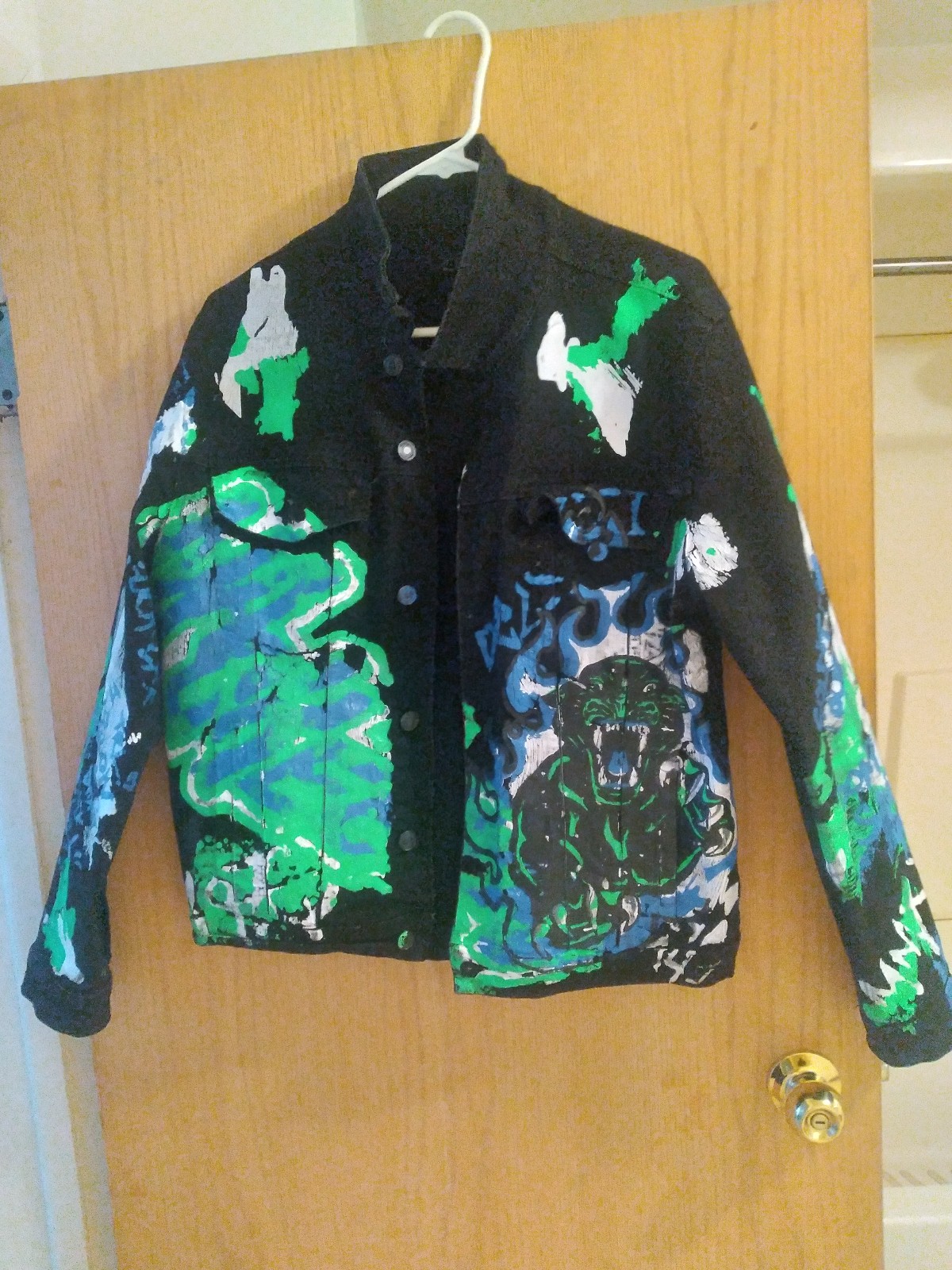 Mackeen fang denim jacket