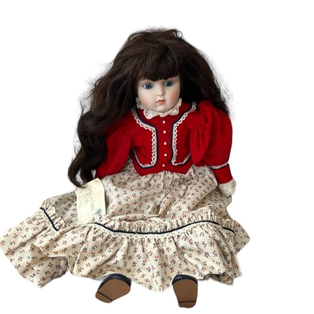 Vintage 80s Betty Jane Carter Porcelain Nancy Limited Edition Doll