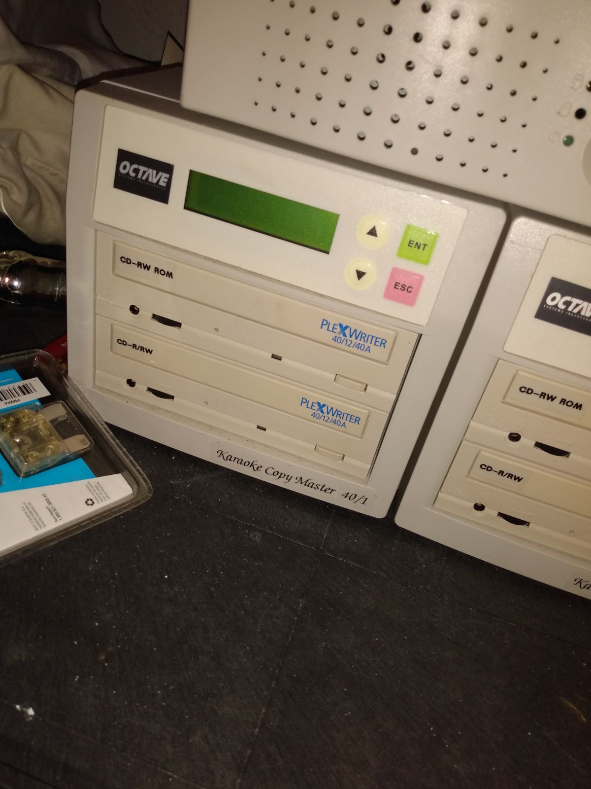 Octave cd burners there are 2 of them