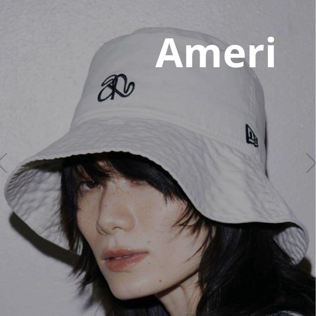 【在庫有】 BASIC ERA×AMERI NEW LOGO Ameri BUCKETHAT 帽子