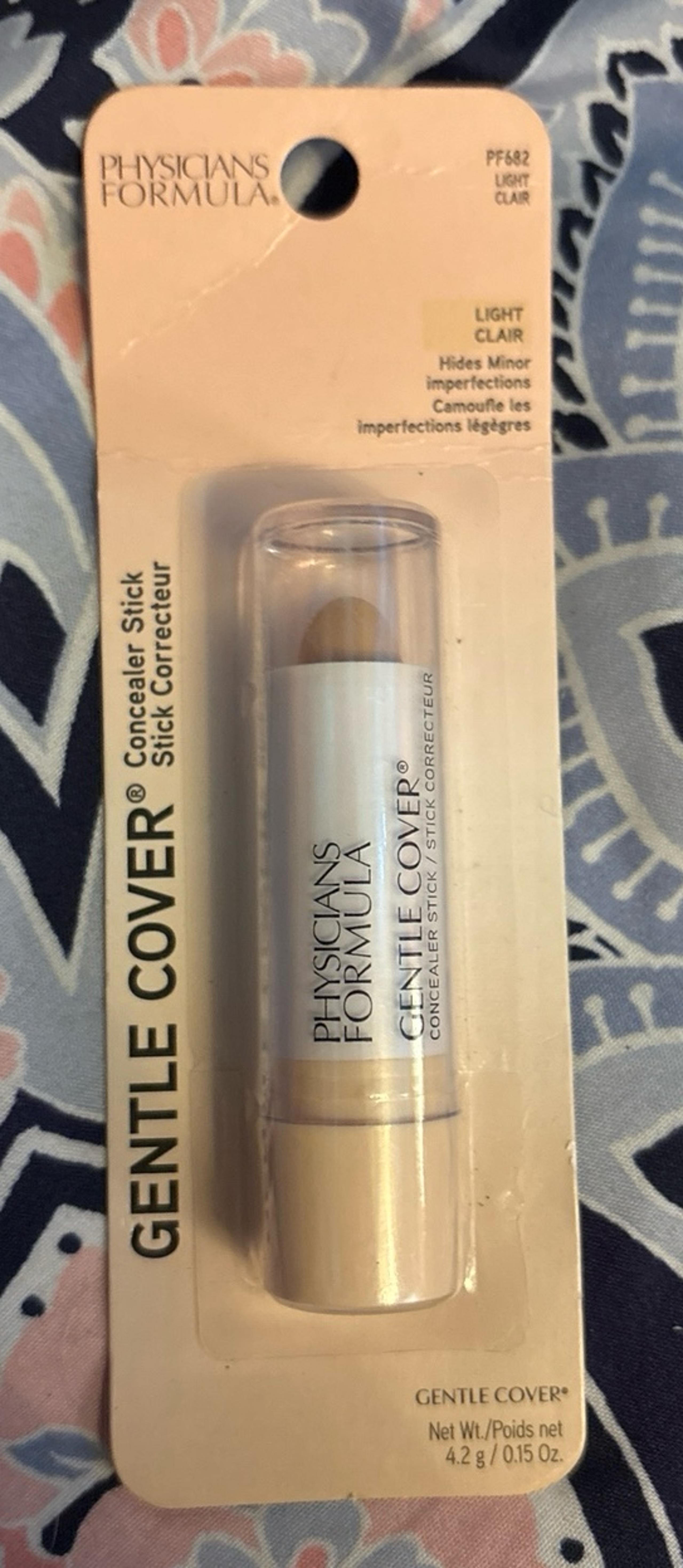 NEW Physicians Formula Gentle Cover Concealer Stick, Light