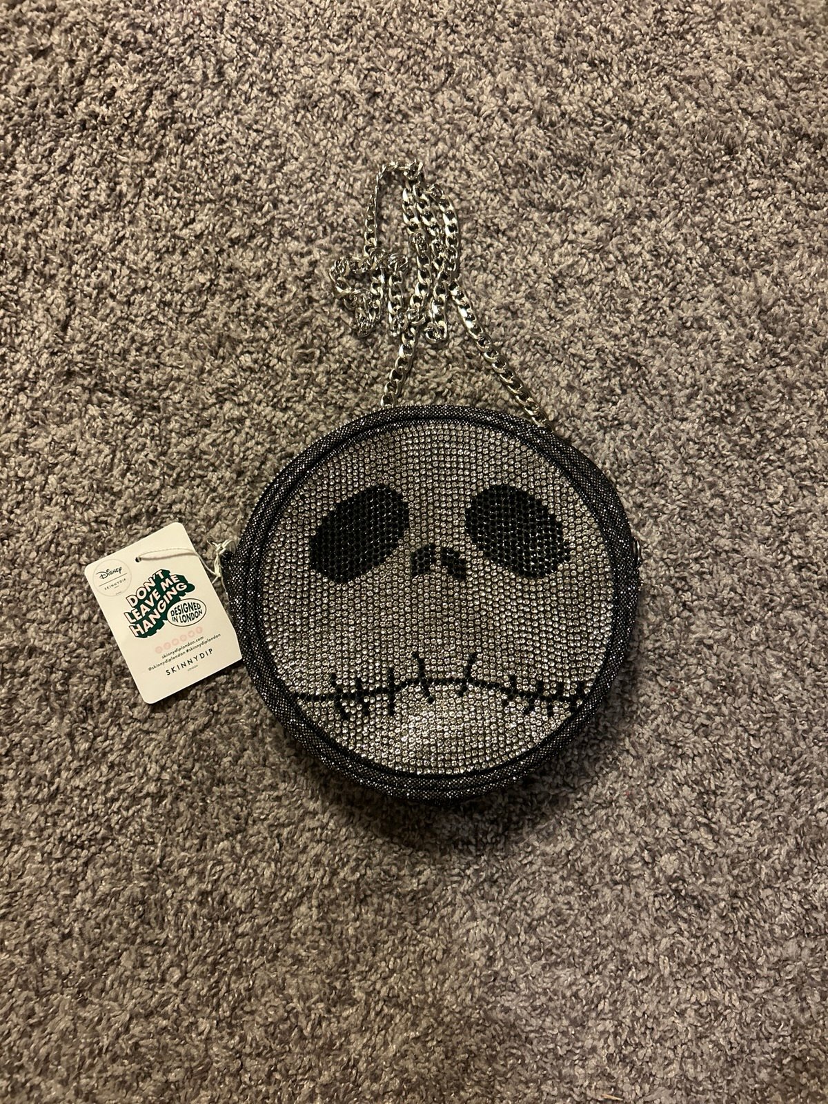 Jack Skellington Rhinestone purse