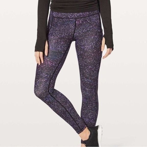 Lululemon Speed Up Tight 28 Crystalline Multi Size 4