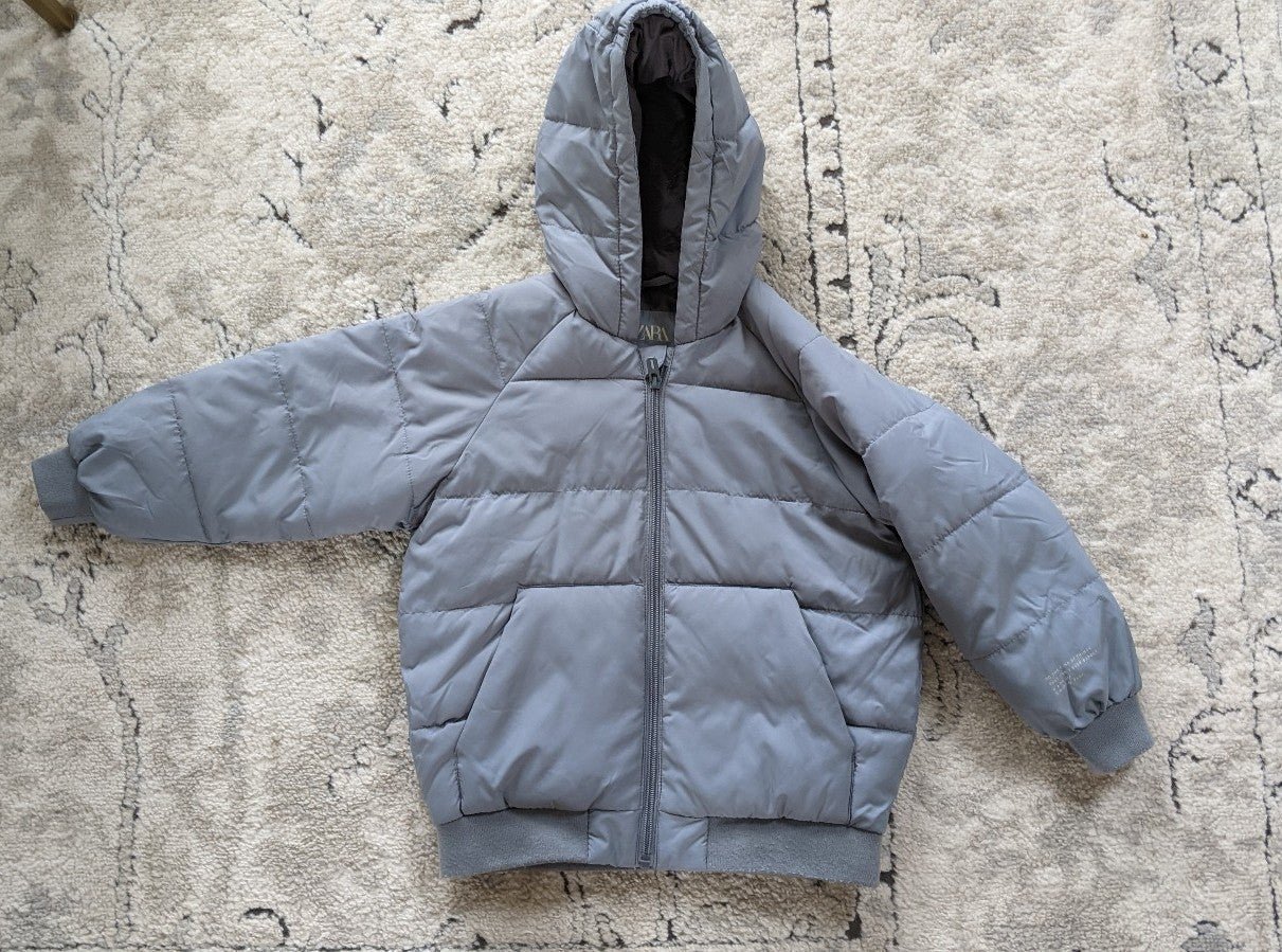 Zara kids lightweight puffer jacket 5t