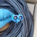 Dual Fakra C Code Blue Male Single Ended Cable RG58LL 1557 10' Fleet