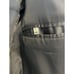 Boston Traders Coat Wool Double Breasted Overcoat Mens 46 Black Corp Business