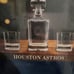 Mlb Houston Astros Etched Decanter Set